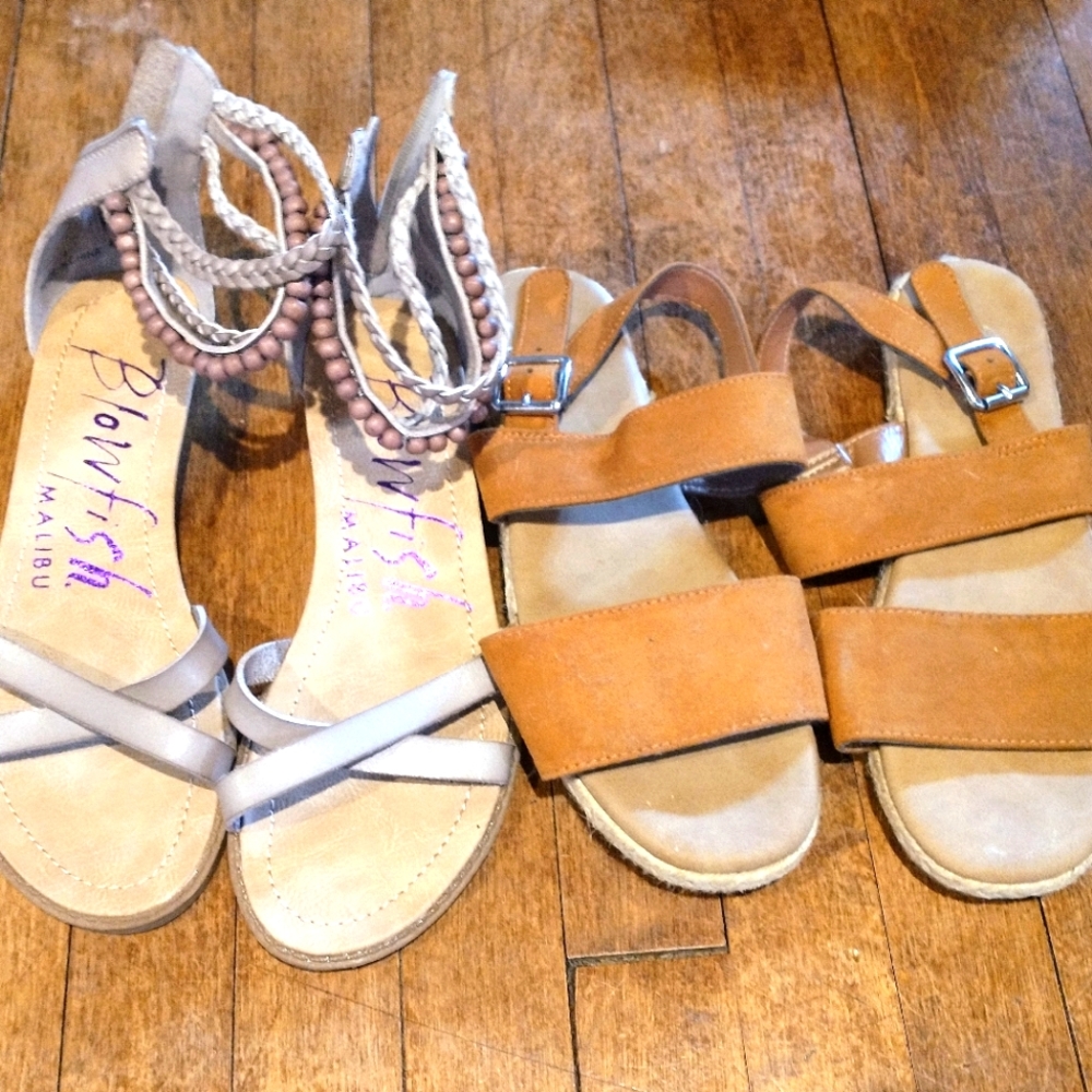Blowfish and Journee Sandals Lot Size 7.5
